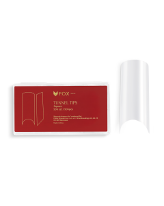 F.O.X Tunnel Gel Tips para Extensión de Uñas de forma cuadrada, 506 un