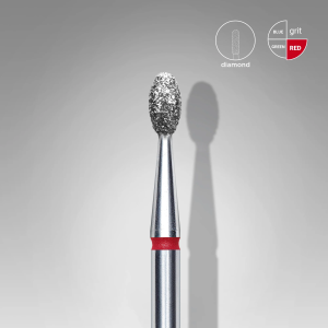 Fresas diamond oliva, 2,5 mm / 5 mm