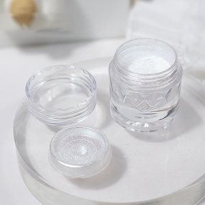 Polvo para decorar uñas, color perlado