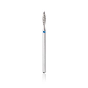 Fresa de diamante "LLAMA" con punta segura azul L8 mm, D2,3 mm