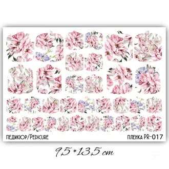 Pegatinas para uñas de PEDICURA Nail wrap