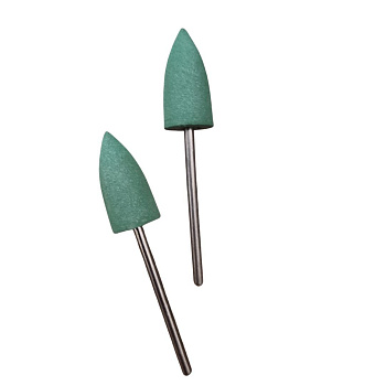 Fresa de lijado de silicona de 1.7 cm PULIDOR VERDE