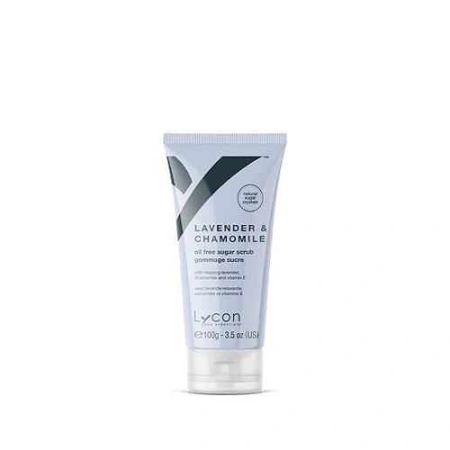 Exfoliante de azúcar de lavanda y manzanilla (100g)