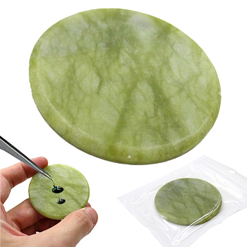 Soporte de piedra natural para pegamento de extensiones de pestañas
