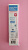 Bolsas De Estirilizacion seca  MicroSTOP, 100 un (para empujadores, curetas y otros instrumentos) BLANCO (200 x 50 mm)