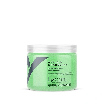Exfoliante de azucar de manzana y arándanos (520g)