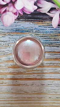 Polvo para decorar uñas, color rosa