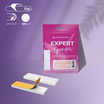 Limas (Buff) desechables para lima corta EXPERT 51, grano 120 (20 uds.)