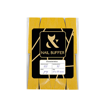 Abrasivos desechables para lima F.O.X. Grano 100 (135 mm) BUFF / PULIDOR