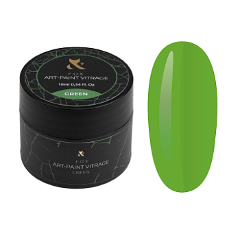 F.O.X Art paint Vitrage GREEN