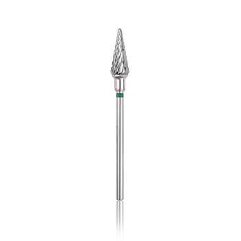 Broca de carburo de tungsteno "CONO" 14 mm /VERDE