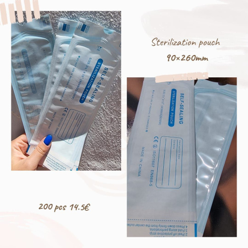 Bolsas De Estirilizacion vapor, 200 un