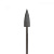 Fresa de lijado de silicona de 1,5 cm PULIDOR GRIS